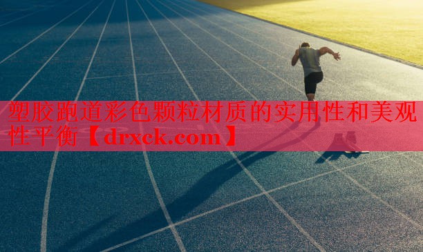 塑胶跑道彩色颗粒材质的实用性和美观性平衡